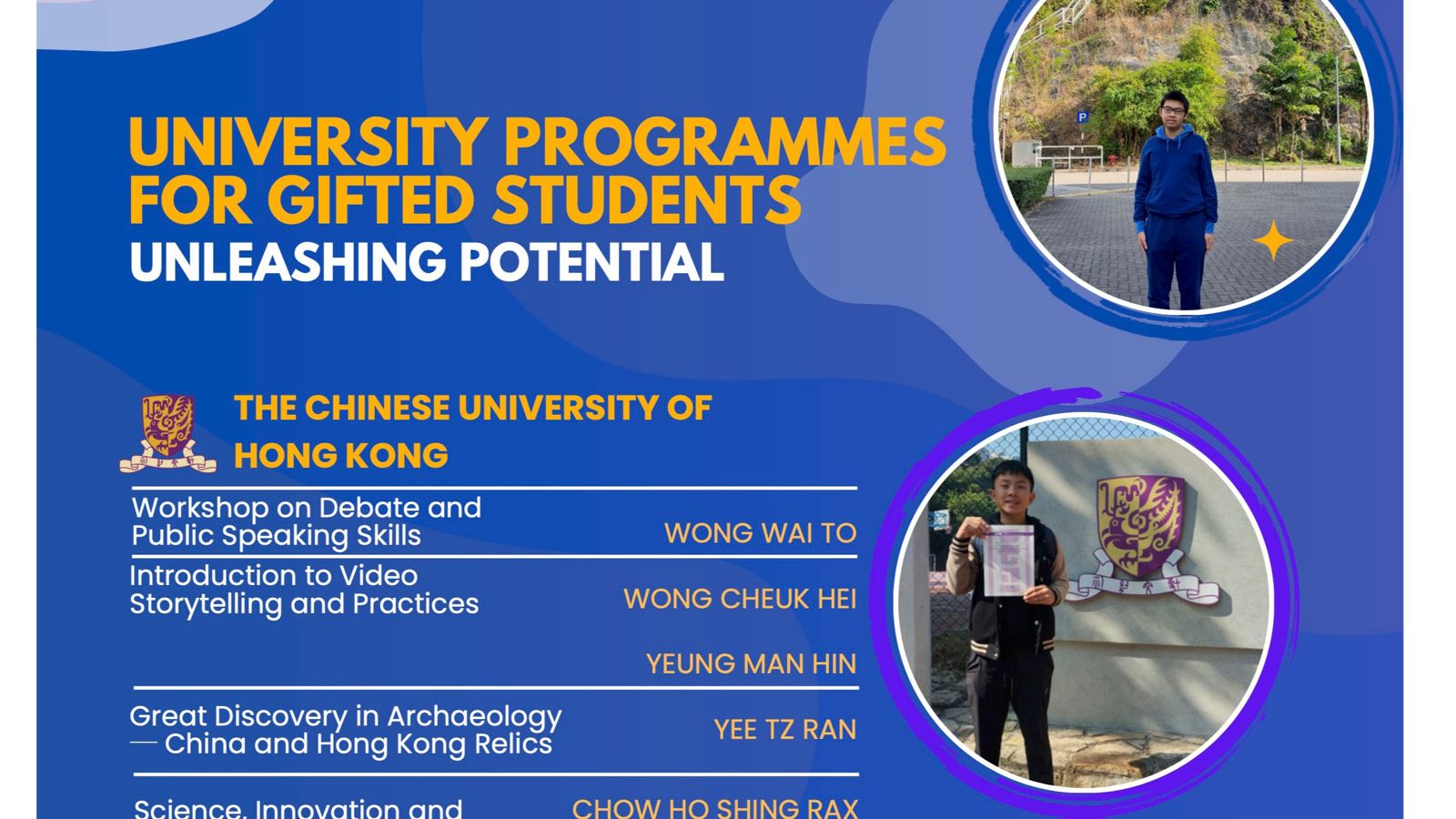University Programmes For Gifted Students